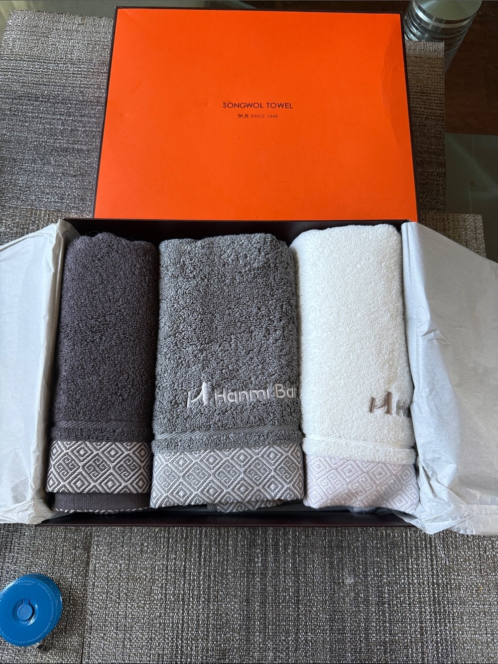 Hanmi Bath Set - Gray & White